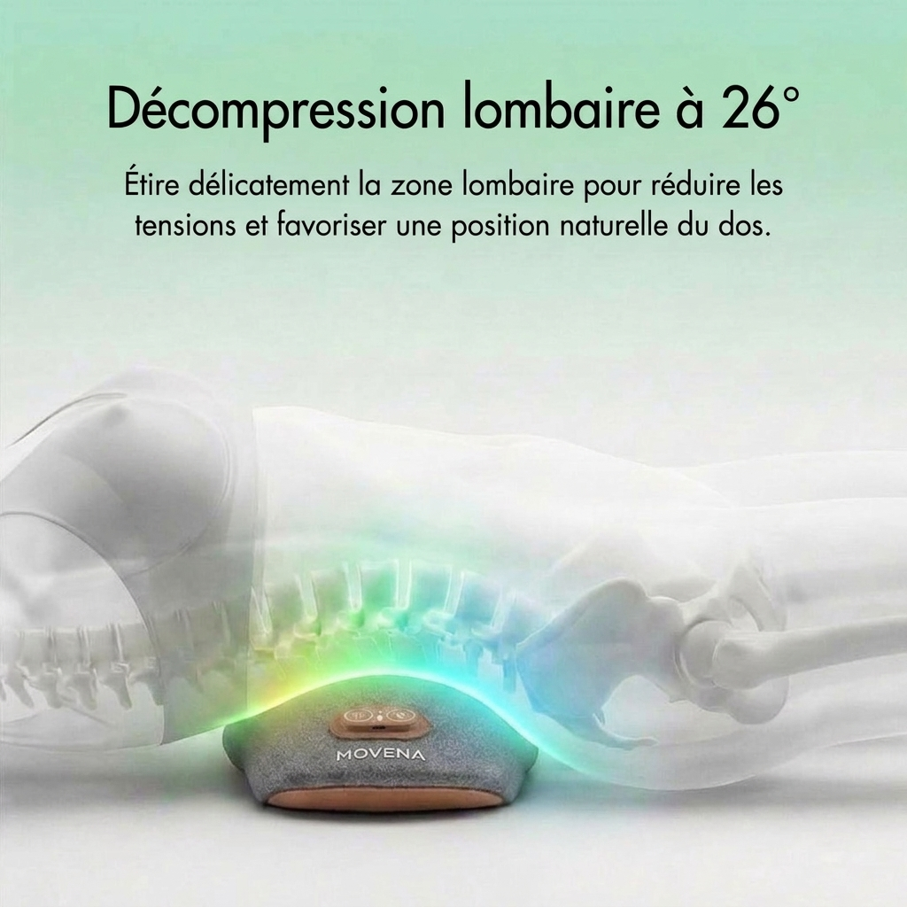 FisioBack - Massager pour le dos 3-en-1