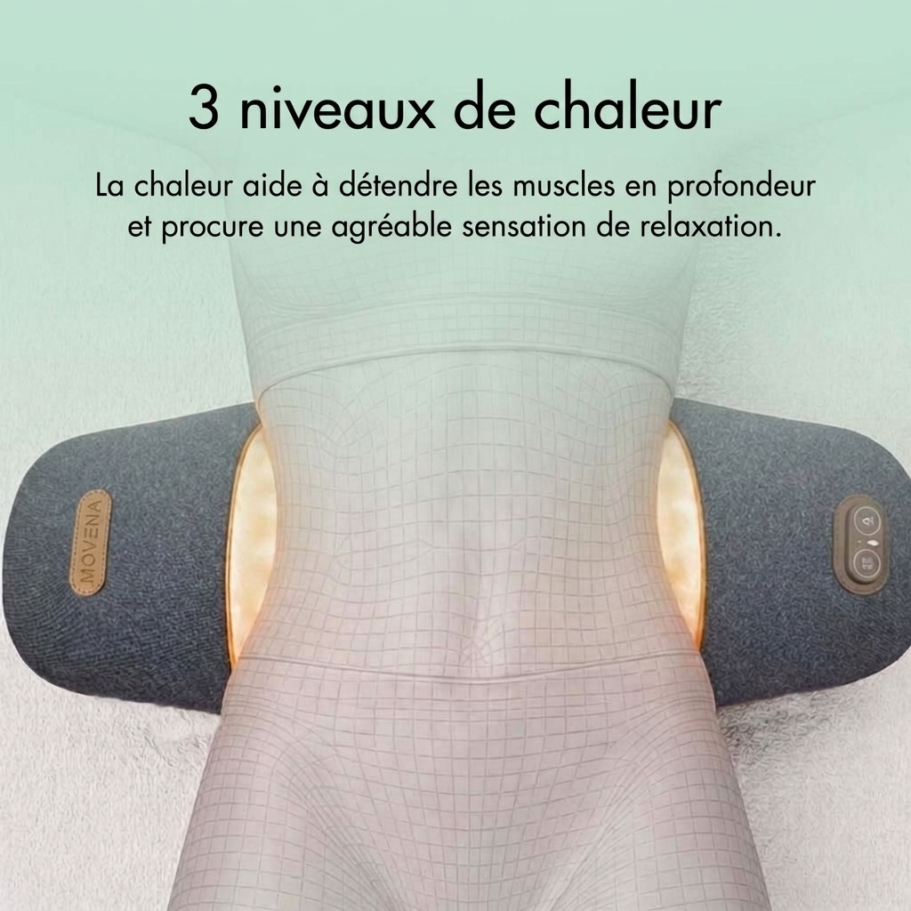 FisioBack - Massager pour le dos 3-en-1