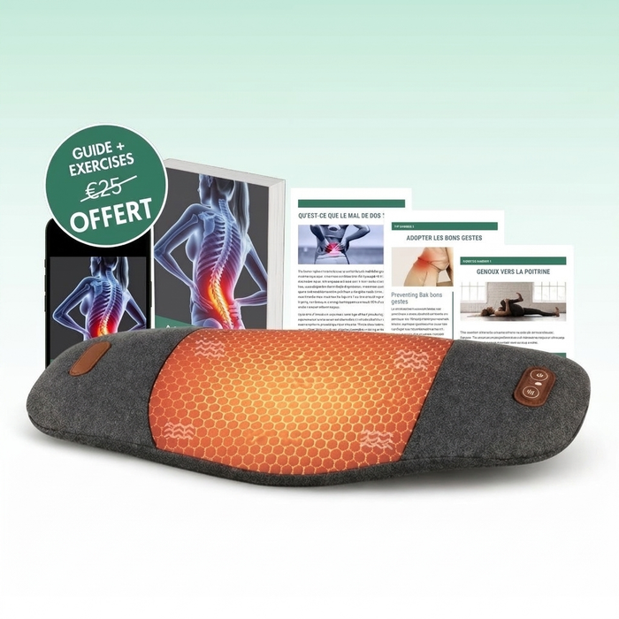 FisioBack - Massager pour le dos 3-en-1