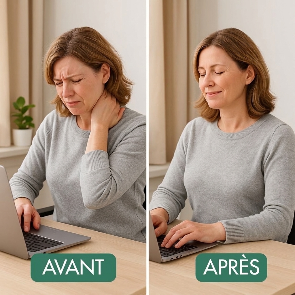 Patches de Soulagement de la Douleur au Cou à Base de Plantes