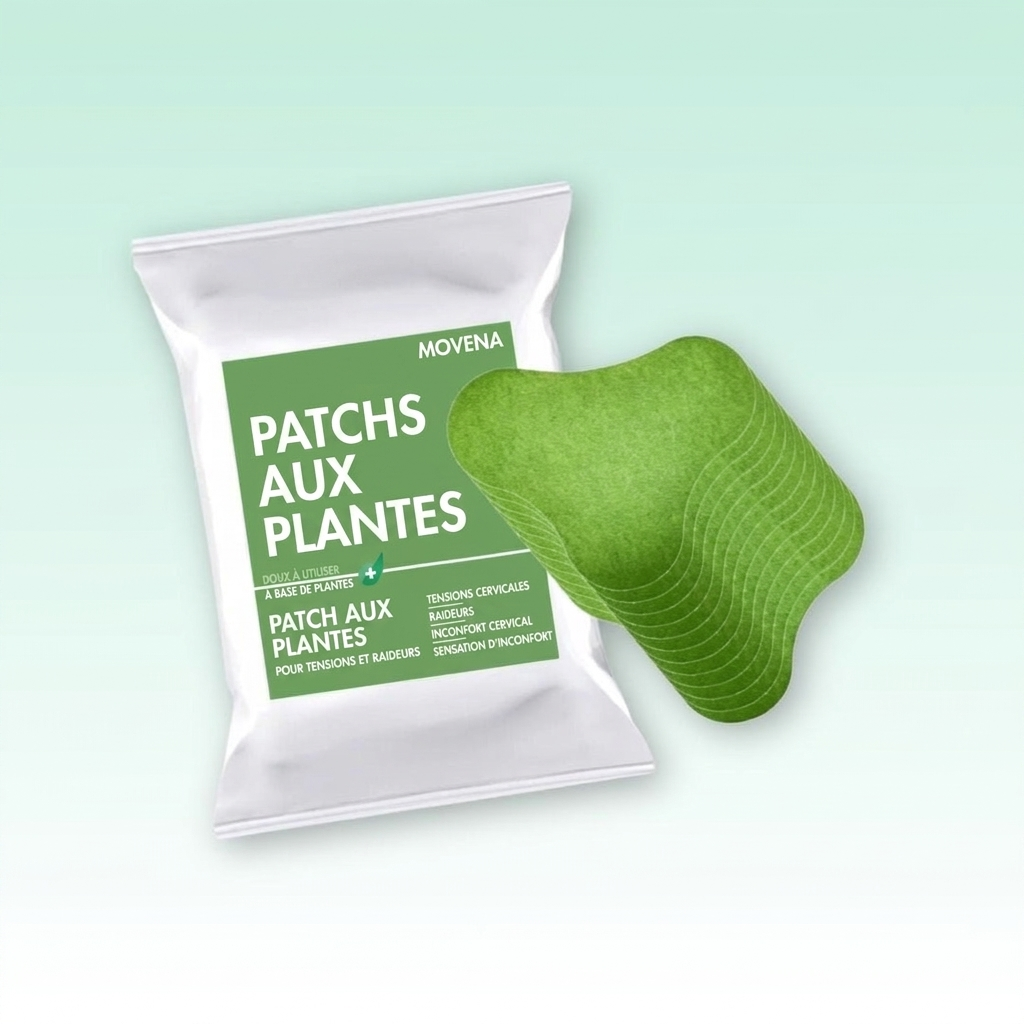 Patches de Soulagement de la Douleur au Cou à Base de Plantes
